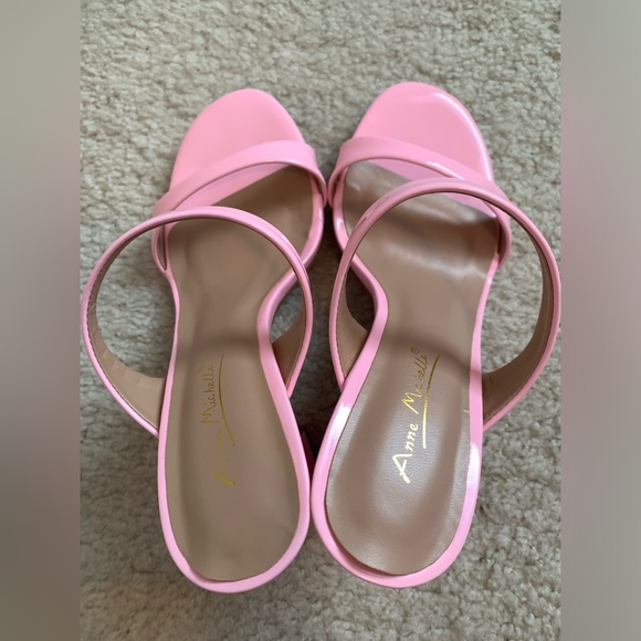NWOB- Elegant Pink Strappy Heels - Picture 4 of 9